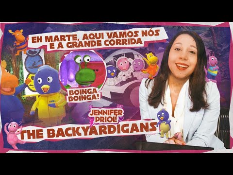 REACT BACKYARDIGANS - MARTE, AQUI VAMOS NÓS !! e A GRANDE CORRIDA