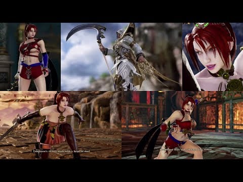 Soulcalibur VI Karin Ivy Vs Yoshimitsu, Zasalamel (Mizzery), and Zasalamel