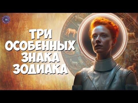 Три особенных знака зодиака
