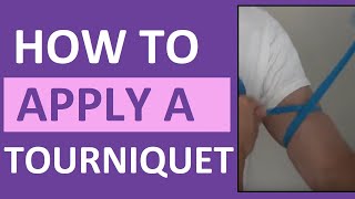 How to Apply &amp; Tie a Tourniquet When Drawing Blood or Starting an IV