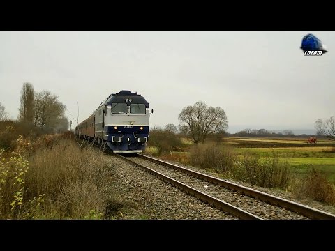 Video 1600:Trafic Feroviar pe Magistrala 300/Rail Traffic on Line 300:Butan - Vadu Crisului & Bratca