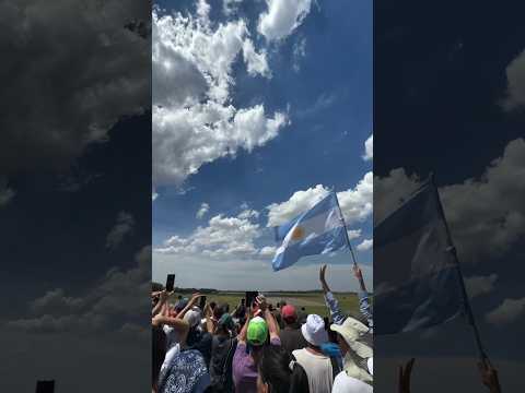 F-16 Argentino Vuelo razante. Los Higueras, Córdoba, Argentina. 5.12.25