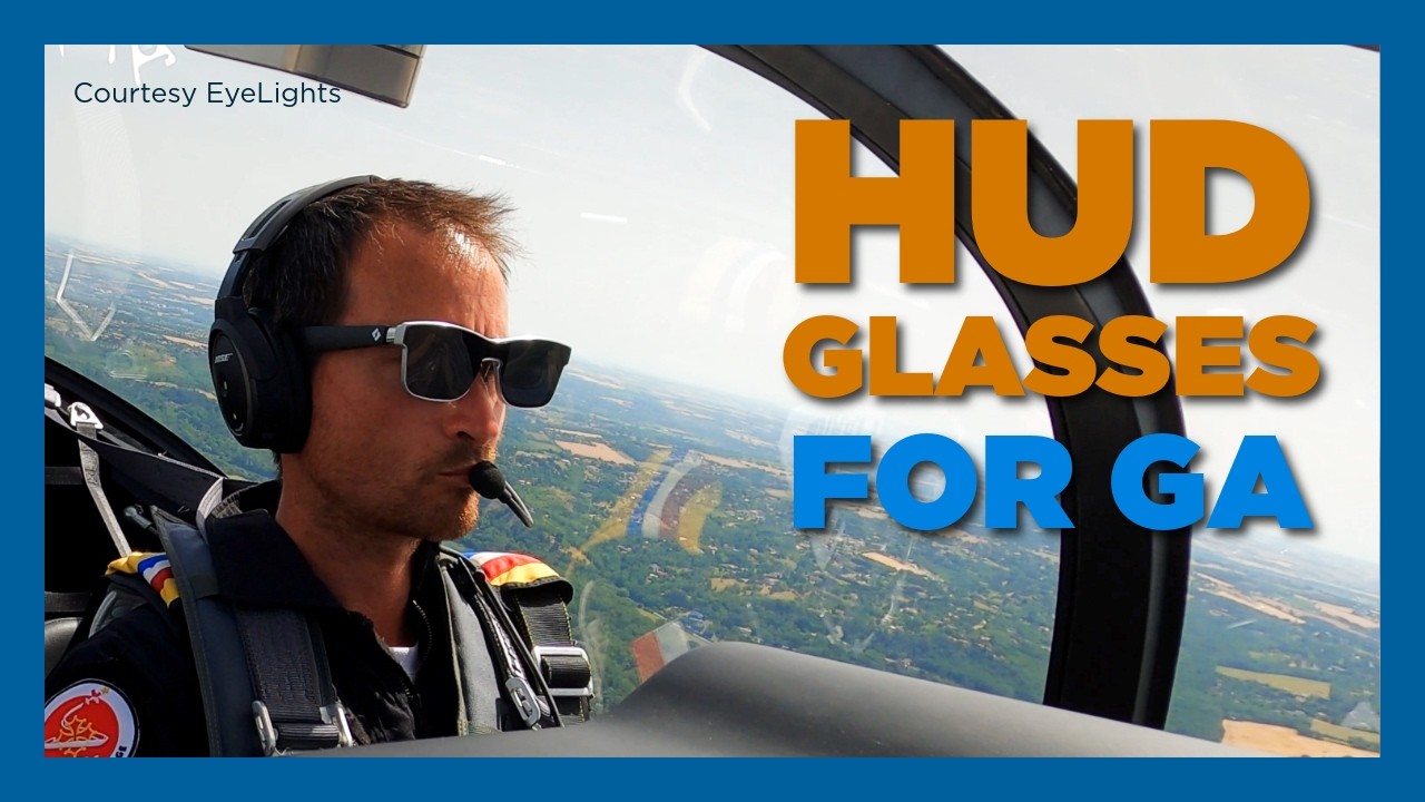 AOPA video on the APEX HUD glasses