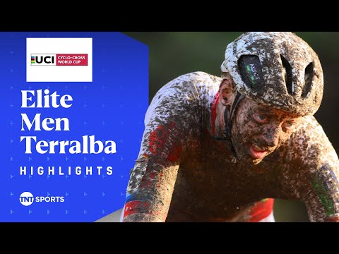 SPRINTING AWAY! 💨 | Men's UCI Cyclo-Cross World Cup Terralba Race Highlights | TNT Sports Cycling