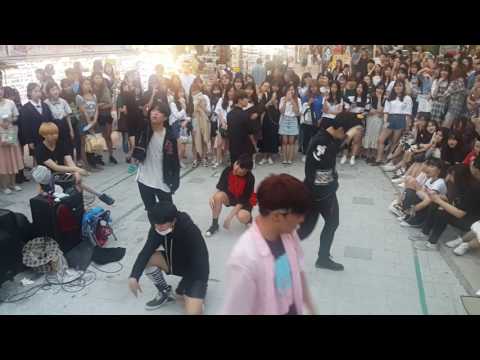 [디오비 DOB] BTS ☆Not Today☆ 커버안무 홍대댄스버스킹 20170621수 [Korean Hongdae Kpop Street Dance Busking]