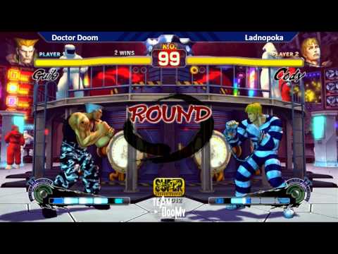 Eirtakon 2012 SSF4AE2012 tournament Winners Final Ladnopoka Cody vs Doctor DooM Guile