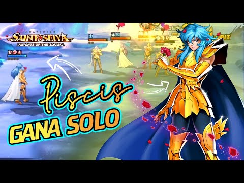 BATALLA ÉPICA DE AFRODITA DE PISCIS EN DUELO GALÁCTICO - Saint Seiya Awakening