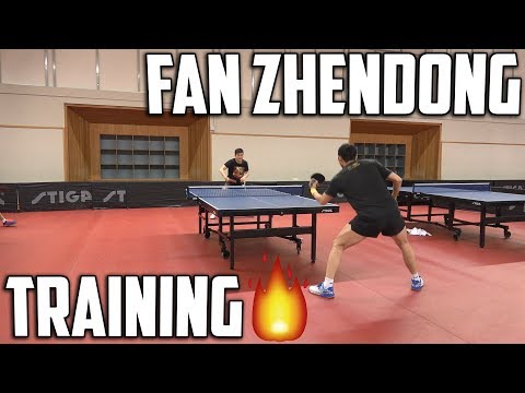Fan Zhendong Amazing Training | Swedish Open 2017!