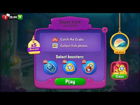 FISHDOM:  💥💥 Level 10870 Hard level, 10871, 10872 Super Hard level, 10873 💥💥