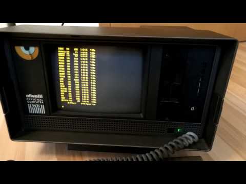 Olivetti M21 Personal Computer - kurze Vorstellung - quick demonstration