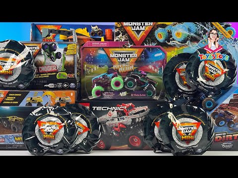 Unboxing and Review of Monster Jam Toys Collection