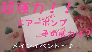 【アロワナ混泳水槽】超強力！エアーポンプ導入しました！