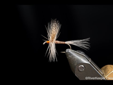 Tying Art Flick's Red Quill by John Kreft - RiverKeeper Flies