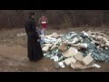 Православные монахи сжигают книги проф. А.И Осипова 