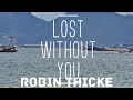 ROBIN THICKE - LOST WITHOUT YOU Lyrics | Visualizer #robinthicke #lostwithoutyou