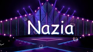Nazia Name Whatsapp Status  nazia name love status