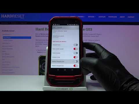 How to Customize Charging Sounds in KYOCERA Torque G03 – Turn On / Off Charging Sounds