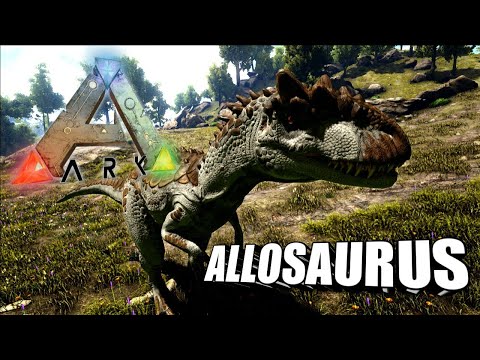 Taming A Allosaurus | Ark Survival Evolved | The Island