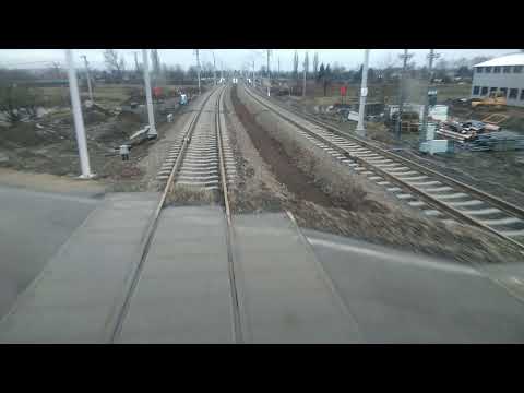 Cabview Goczałkowice-Zabrzeg Czarnolesie po "lewym", pierwsza jazda po remoncie elektrowozem