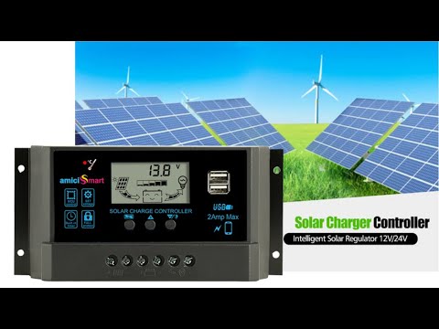amiciSmart Solar Charger Controller An Intelligent Battery Regulator for Solar Panel