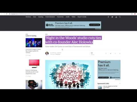 co founder Alec Holowka gets fired over allegations (Night in the Woods)