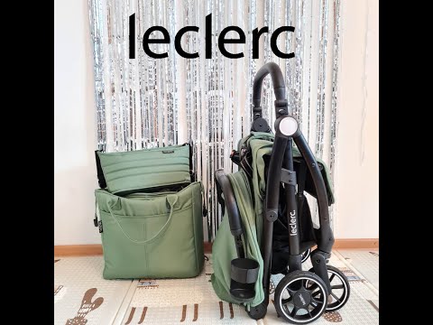 Leclerc Baby Magic Fold Plus Black Прогулочная коляска Leclerc Baby Magic Fold Plus Black Прогулочная коляска