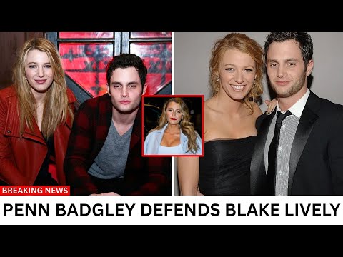 Penn Badgley gushes over Blake Lively amid legal drama with Justin Baldoni