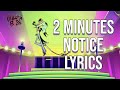 2 Minutes Notice Fuck You Lyrics From Helluva Boss Alex Brightman