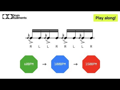 Inverted Flam Tap | Learn the 40 Essential Drum Rudiments