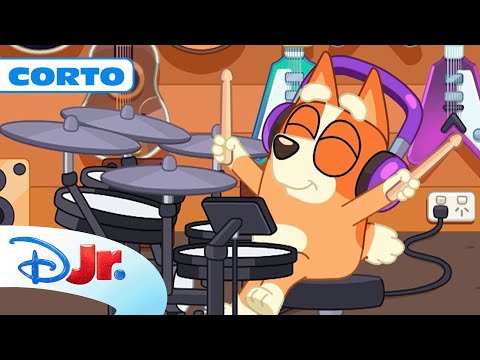 BLUEY CORTOS: La batería 🥁