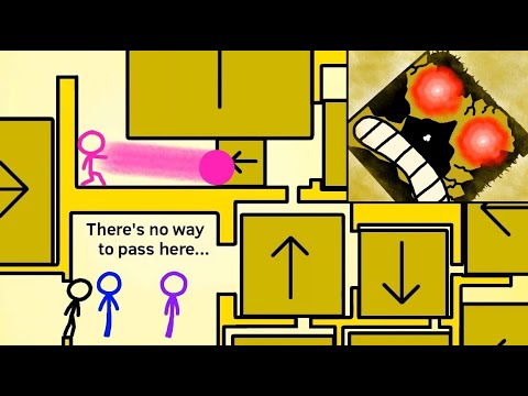 The Stick Figures vs The Block Maze