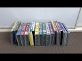 My W VHS DVD Blu Ray And Steelbook Collection