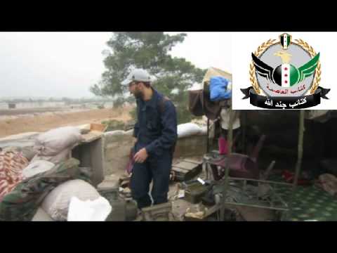 جولة ميدانية بعد السيطرة على كتائب جند الله كتيبة الدفاع الجوي في ريف دمشق ضمن معركة "أخبرنا الرسول أنه في محرم"