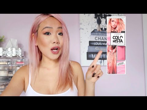 DYING MY HAIR PINK AT HOME | L'Oreal Paris Colorista...