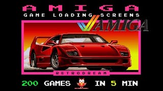 200 Best Amiga Game Intro Screens in 5 Minutes | Retro Dream
