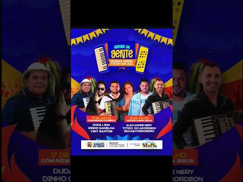 🚨 É AMANHÃ! O Arraiá da Gente vai sacudir Junco do Seridó com muito forró! 🎶🔥