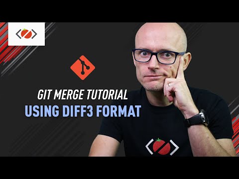 How to resolve Git conflicts using the diff3 format