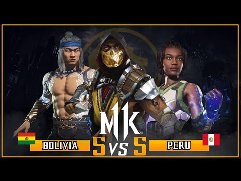 🏆BOLIVIA  VS PERU【5 Vs 5】 - 【Mortal Kombat 11】 11 Ft. LD_Moderns, Kurochan, Deuzoff12 , Josu546