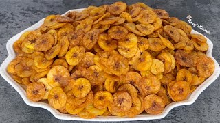 How To Make Commercial Plantain Chips With Step By Step Tutorial