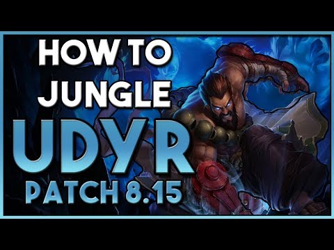 How to play: Udyr Jungle Guide | Build + Runes | League Patch 8.15