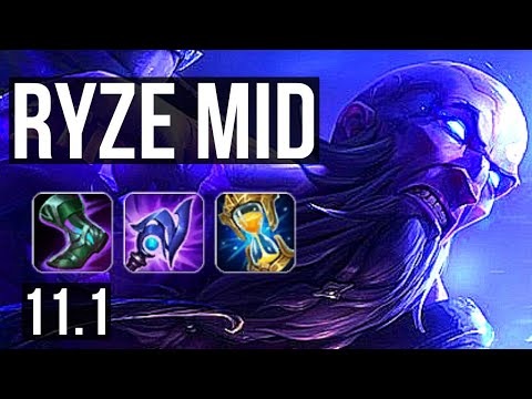 RYZE vs NEEKO (MID) (DEFEAT) | Legendary, 400+ games | EUW Master | v11.1