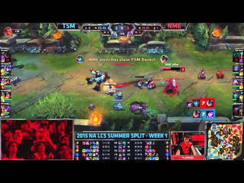 TSM vs NME - Week 1 Day 2 - NA LCS 2015
