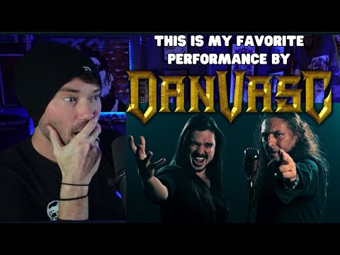 Metal Vocalist First Time Reaction to - Dan Vasc "Dawn Of Victory" ft. FABIO LIONE - Rhapsody Cover