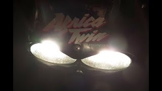 preview picture of video 'Honda XRV750 Africa Twin 1997 - - Sound of...'