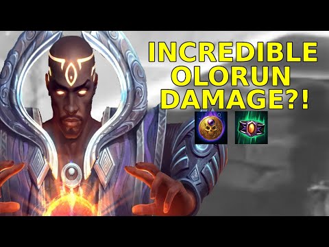 OLORUN MELTS HEALTH WITH THIS BUILD | INCREDIBLE DAMAGE - CONQUEST SMITE