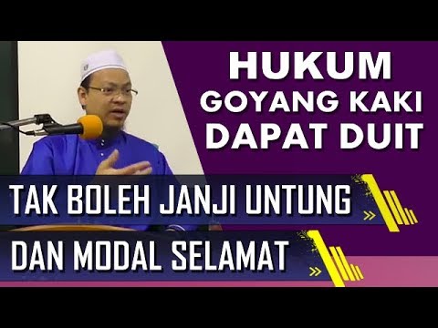 Dr Zaharuddin Abd Rahman ~ Goyang Kaki Dapat Duit / Pelaburan / Mudharabah