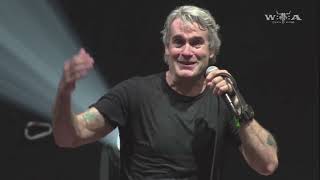 Henry Rollins talks about his ever-travelling 1TB music hard drive, at Wacken Metal Festival