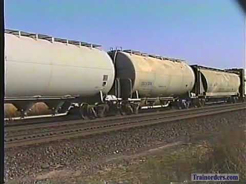 Classic Railroad Series 775 - Action in Kansas City area April 10, 1996.