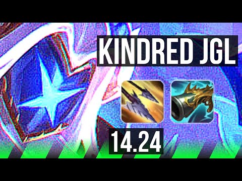 KINDRED vs GRAVES (JGL) | Dominating, Rank 15 Kindred | BR Challenger | 14.24