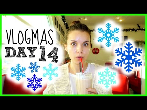 Cozy Sweaters + Chocolate Shakes! ❄ Vlogmas 14, 2014